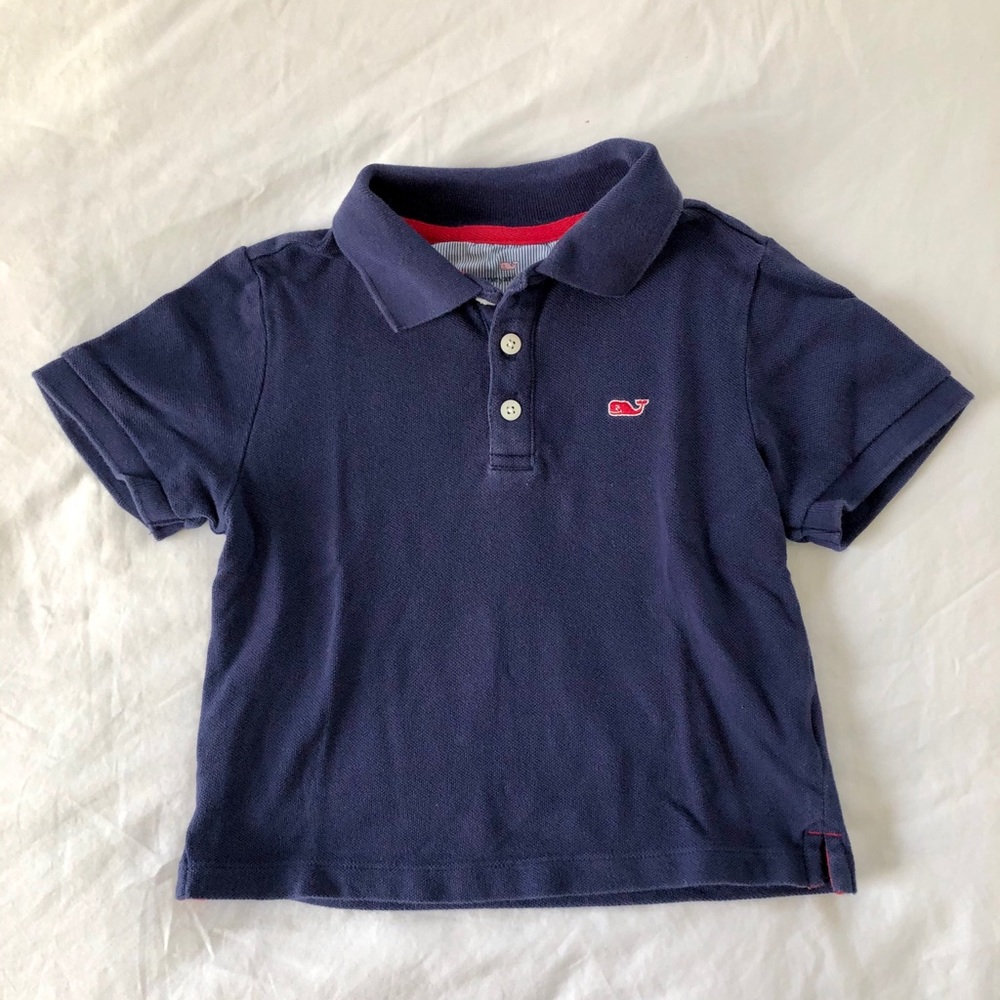 Boy’s Navy Vineyard Vines Polo